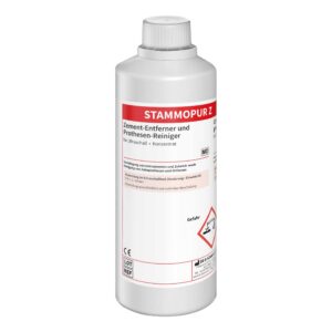 STAMMOPUR Z Détachant ciment et nettoyant pour prothèses dentaires