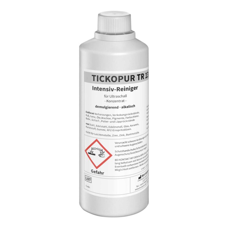 TICKOPUR TR 13 Alkalischer Intensivreiniger für Ultraschallreinigung