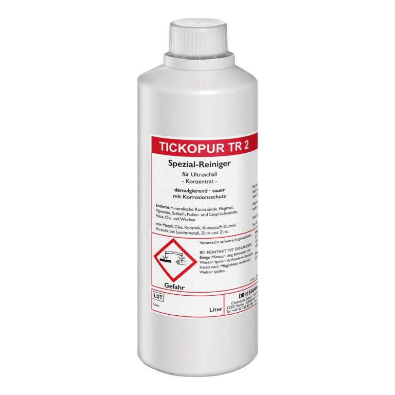 TICKOPUR TR 2 Limpiador desemulsionante para limpieza por ultrasonidos