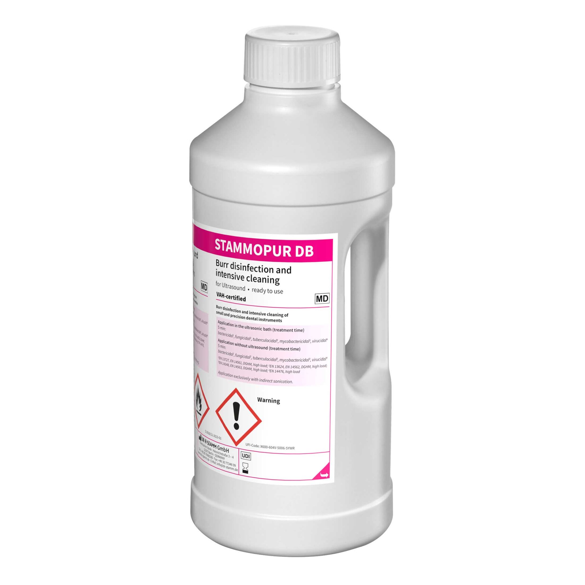 STAMMOPUR DB Drill disinfection and intensive cleaning