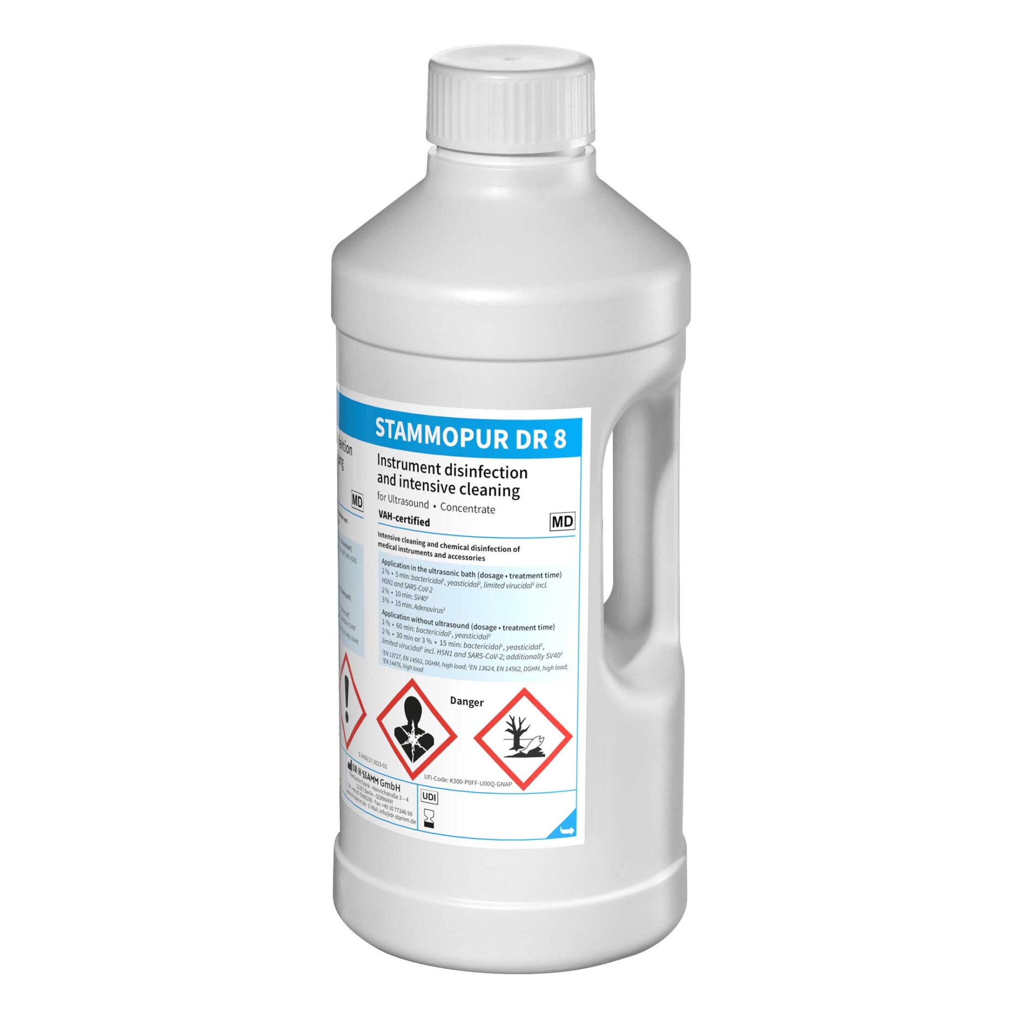 STAMMOPUR DR 8 Instrumenten-Desinfektion und Intensiv-Reinigung